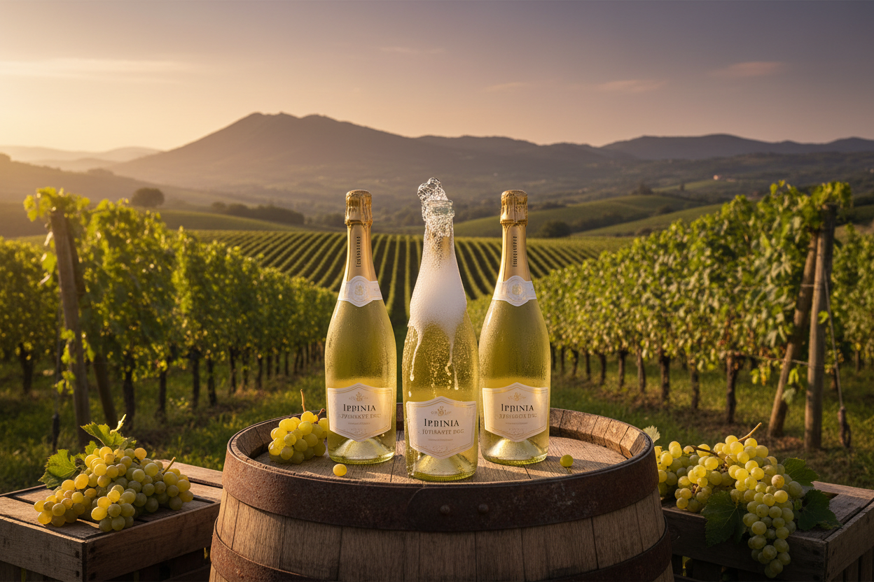 Irpinia Spumante DOC nei vigneti