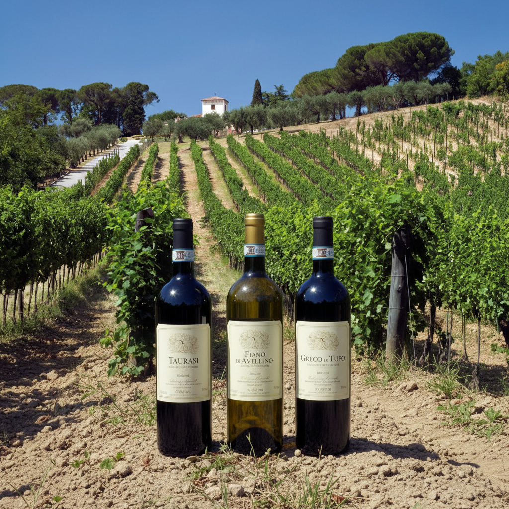 Taurasi Fiano Greco - vigneto reale